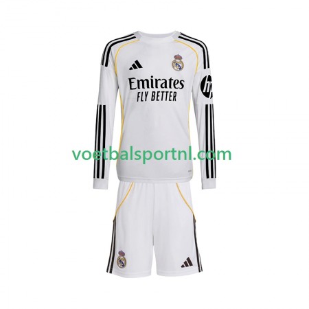 Real Madrid Kind Thuis Tenue 2025-26 L/S